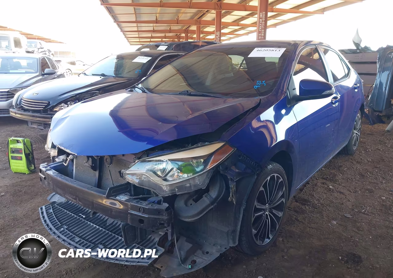 2016 Toyota Corolla S Plus VIN:2T1BURHE9GC572573 - 2