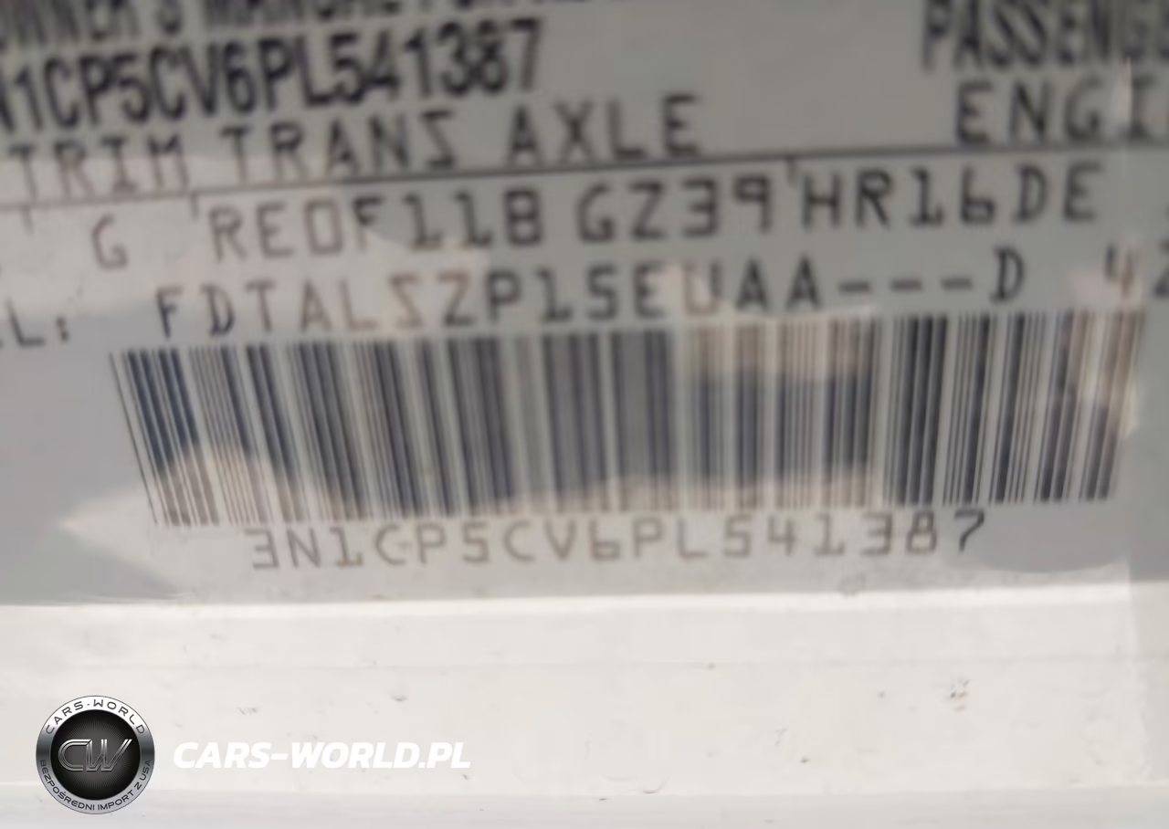 2023 Nissan Retrocesos Sv Xtronic Cvt VIN:3N1CP5CV6PL541387 - 9
