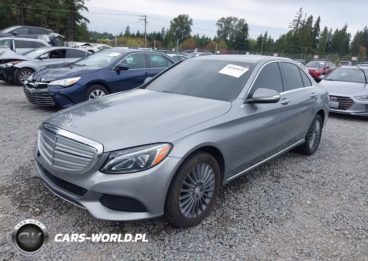 2015 Mercedes-Benz C 300 4Matic VIN:55SWF4KB2FU020029 - 2