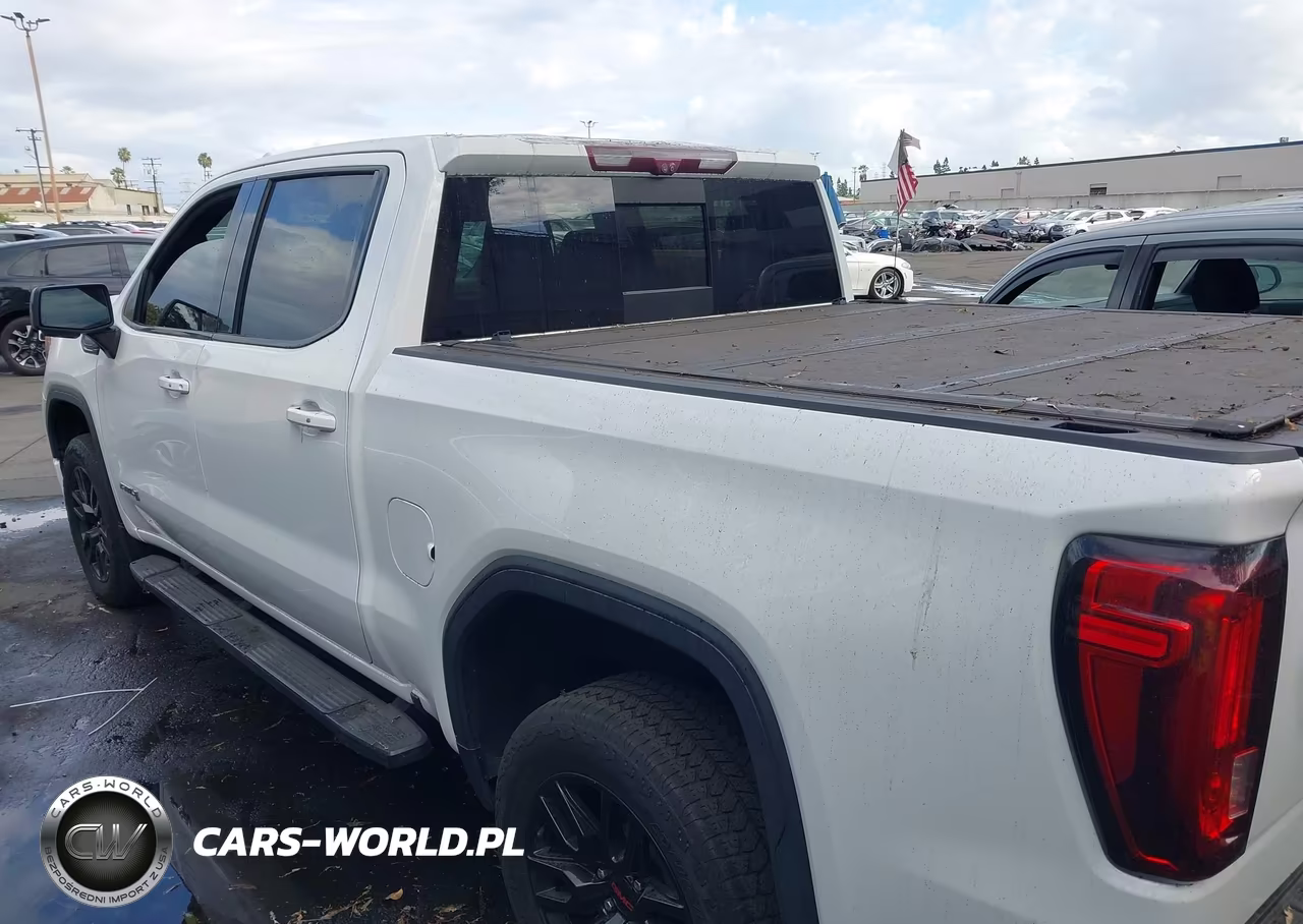 2021 GMC Sierra 1500 4Wd Short Box At4 VIN:1GTP9EED6MZ249630 - 3