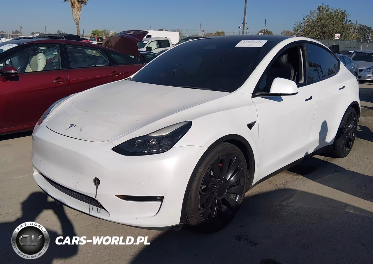 2022 Tesla Model Y Performance Dual Motor All-Wheel Drive VIN:7SAYGDEF4NF538456 - 2