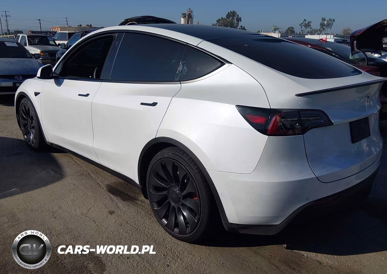 2022 Tesla Model Y Performance Dual Motor All-Wheel Drive VIN:7SAYGDEF4NF538456 - 3