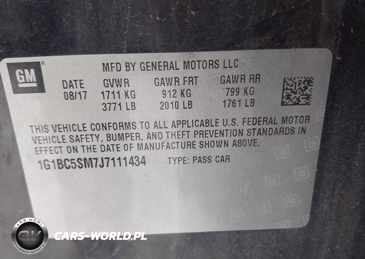 2018 Chevrolet Cruze Ls Auto VIN:1G1BC5SM7J7111434 - 9
