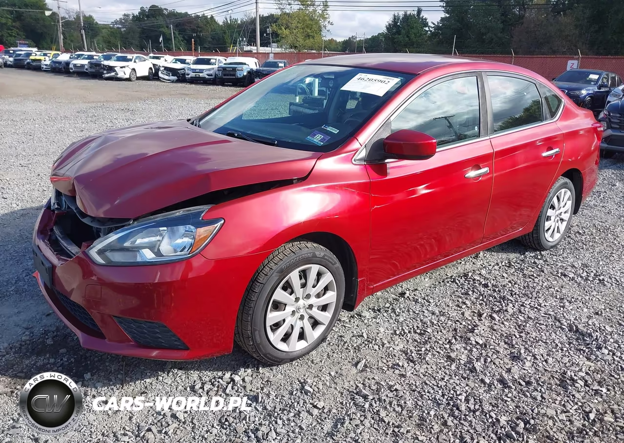 2017 Nissan Sentra Sv VIN:3N1AB7AP3HY406510 - 2