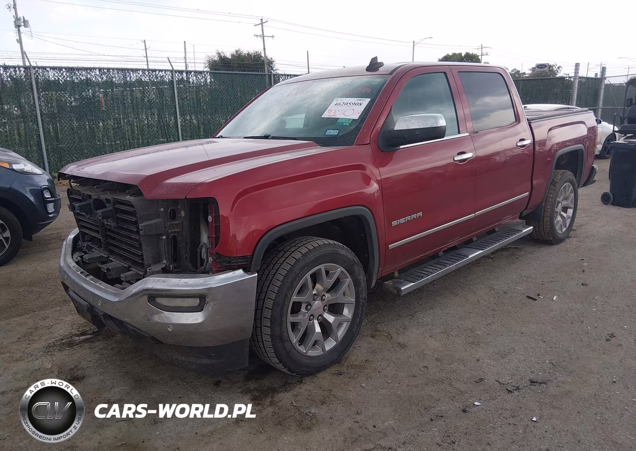 2018 GMC Sierra 1500 Slt VIN:3GTP1NEC2JG639733 - 2