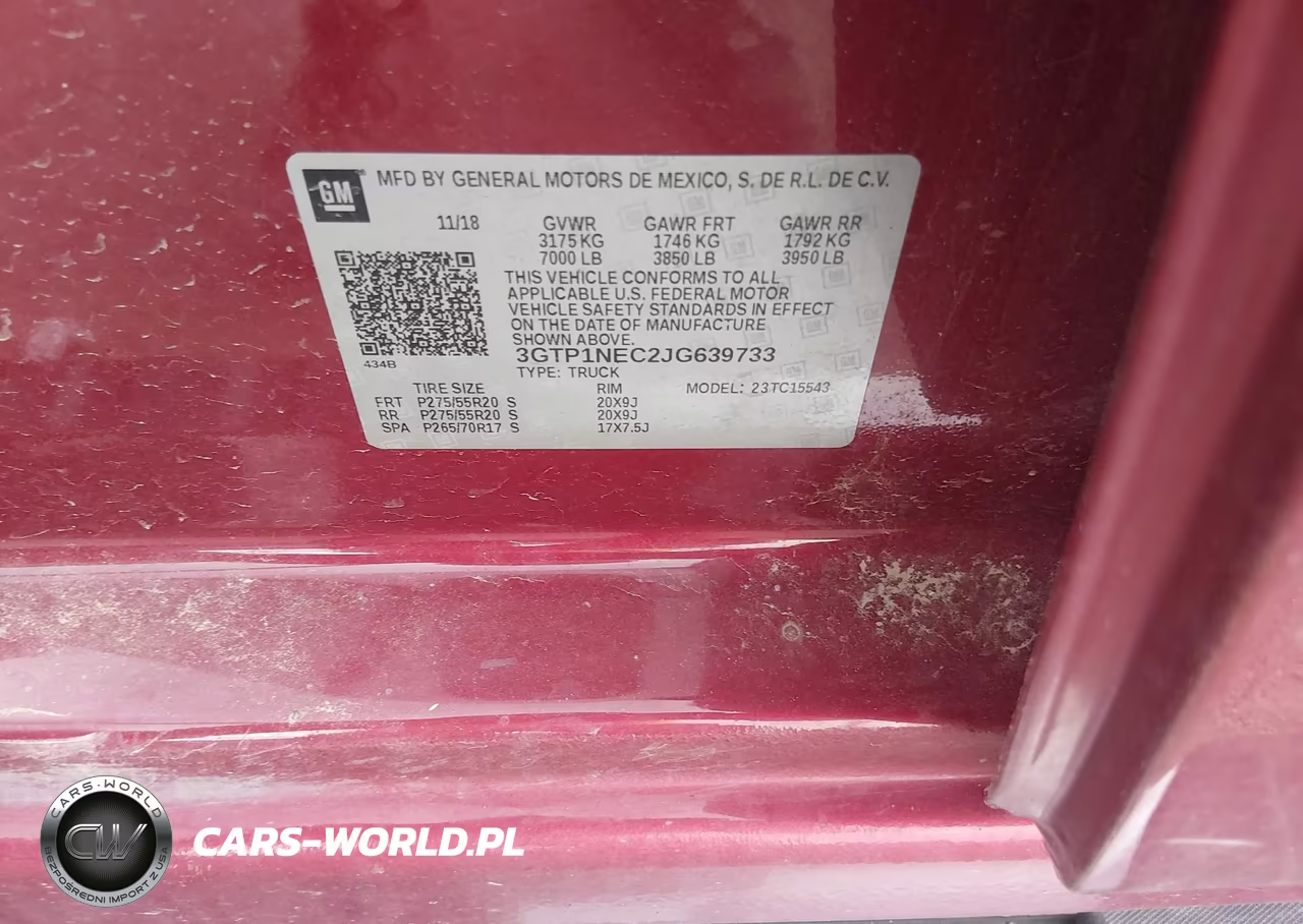 2018 GMC Sierra 1500 Slt VIN:3GTP1NEC2JG639733 - 9