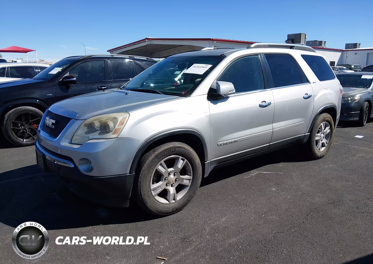 2008 GMC Acadia Slt-1 VIN:1GKER23758J133556 - 2