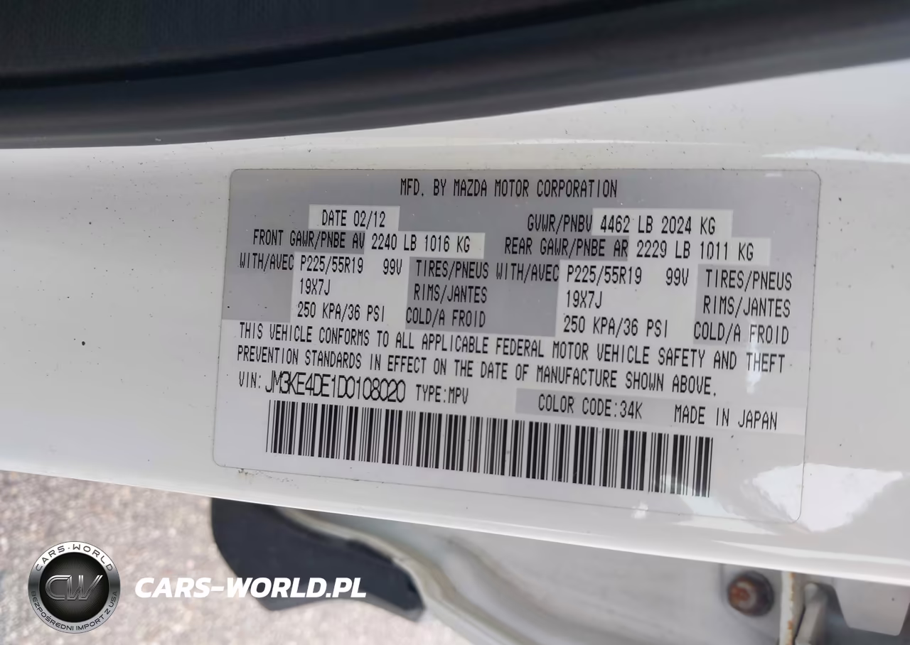 2013 Mazda Cx-5 Grand Touring VIN:JM3KE4DE1D0108020 - 9