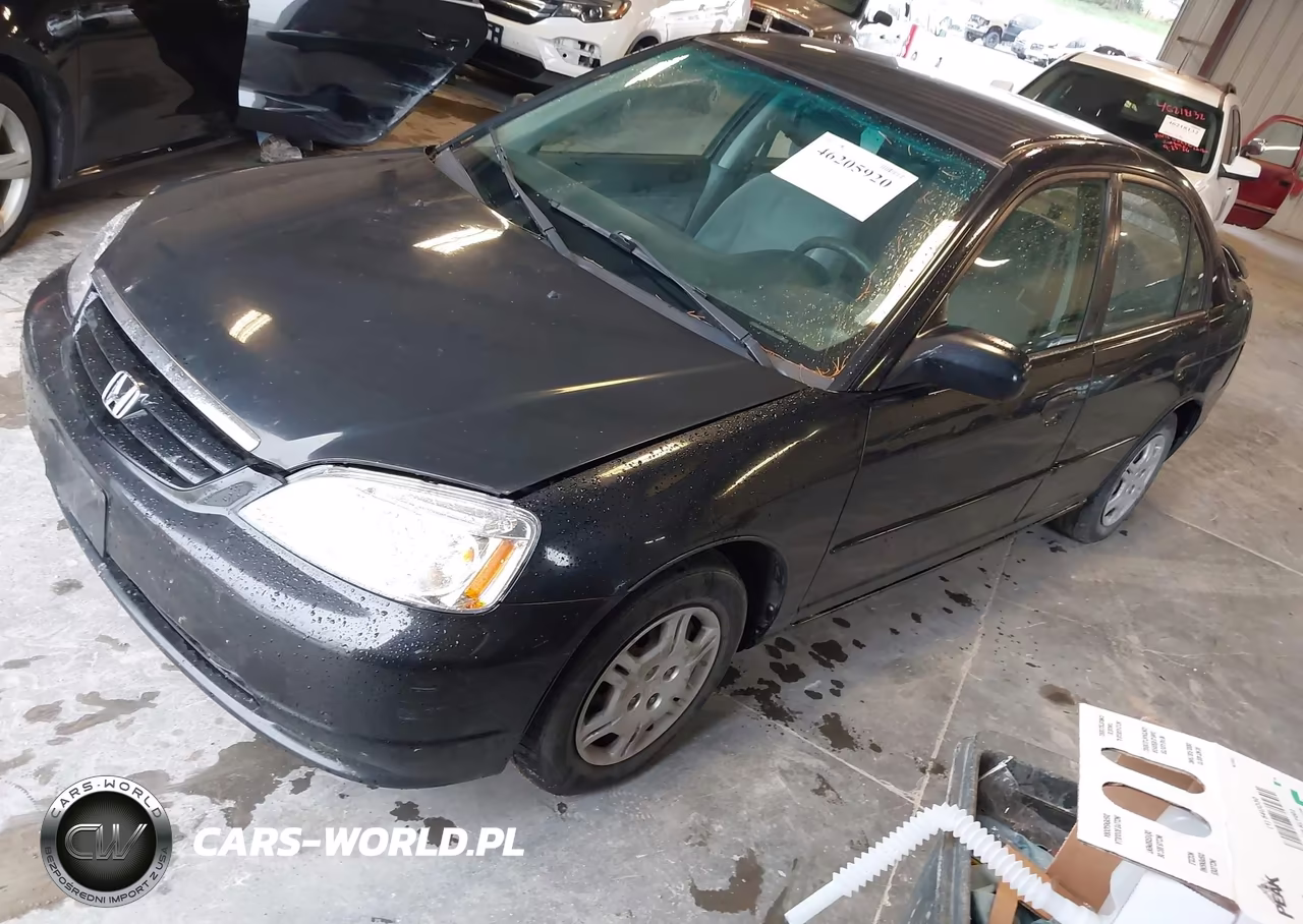 2001 Honda Civic Lx VIN:1HGES15531L034817 - 2