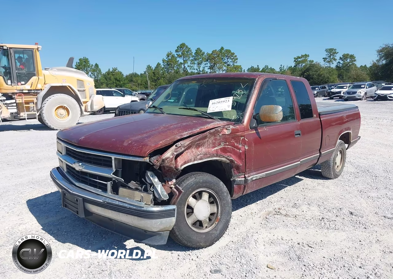 1998 Chevrolet C1500 Fleetside VIN:2GCEC19R5W1220218 - 2