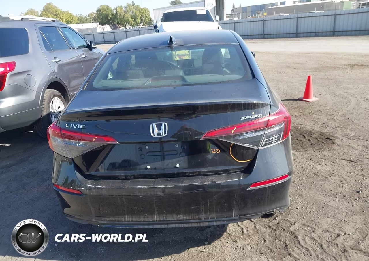 2022 Honda Civic Sport VIN:2HGFE2F51NH500053 - 16