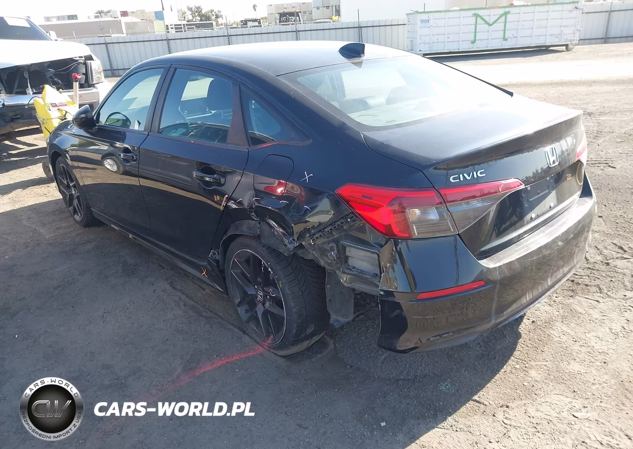 2022 Honda Civic Sport VIN:2HGFE2F51NH500053 - 3