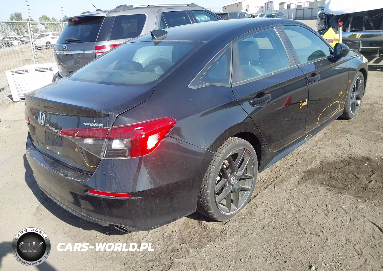 2022 Honda Civic Sport VIN:2HGFE2F51NH500053 - 4