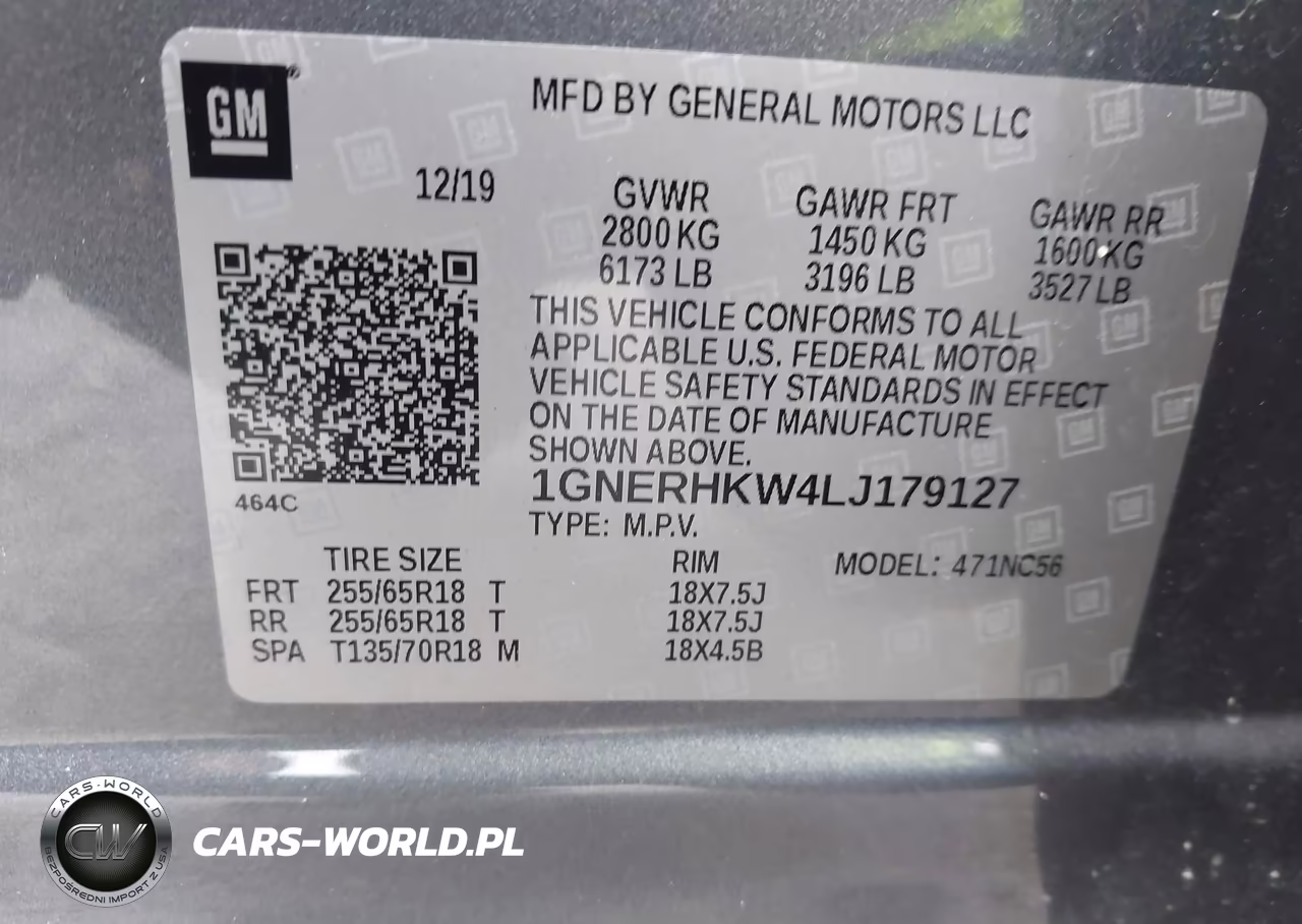 2020 Chevrolet Traverse Fwd Lt Leather VIN:1GNERHKW4LJ179127 - 9