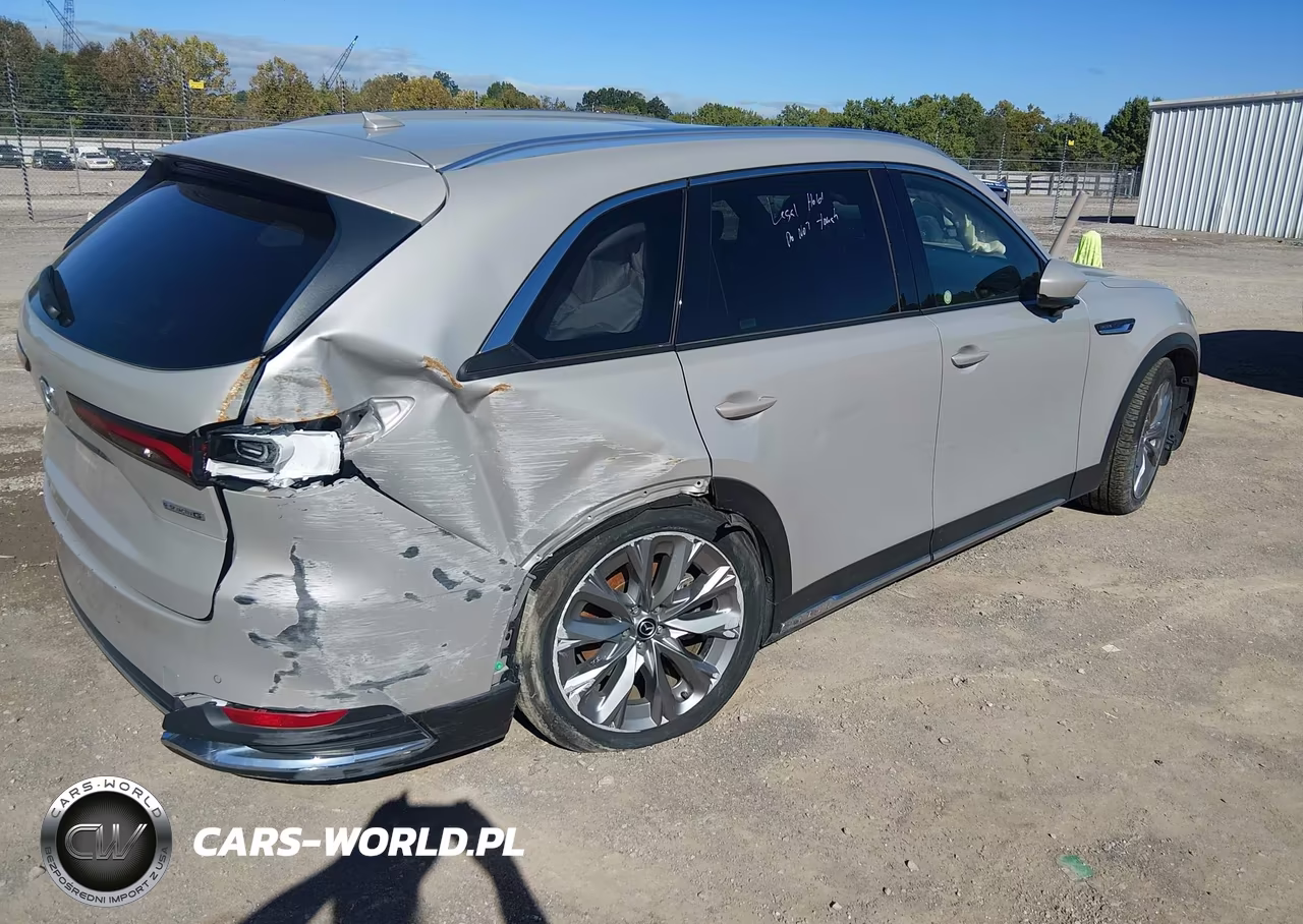 2025 Mazda Cx-90 3.3 Turbo Premium Plus Package VIN:JM3KKEHD8S1224306 - 4