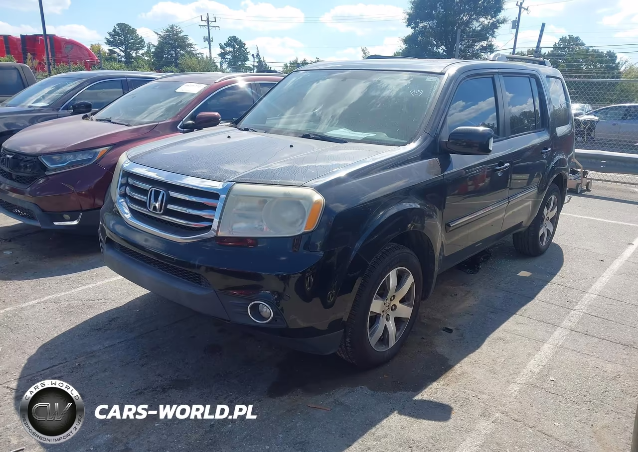2013 Honda Pilot Touring VIN:5FNYF3H92DB007142 - 2