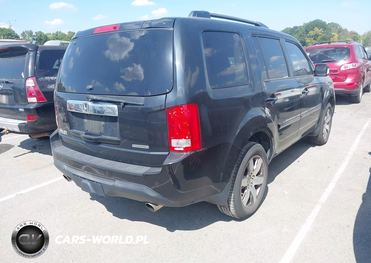 2013 Honda Pilot Touring VIN:5FNYF3H92DB007142 - 4