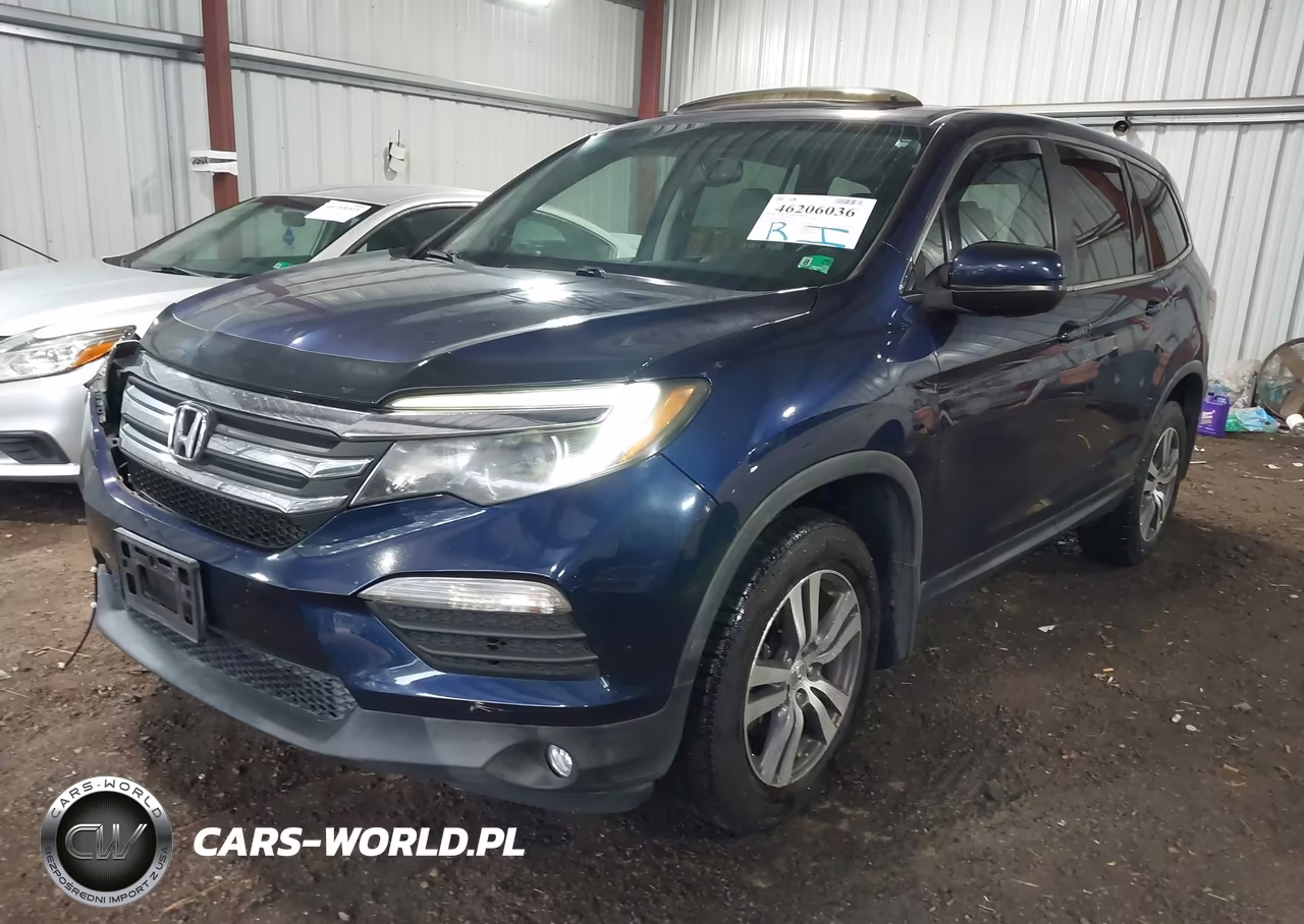 2017 Honda Pilot Ex-L VIN:5FNYF6H80HB069153 - 2