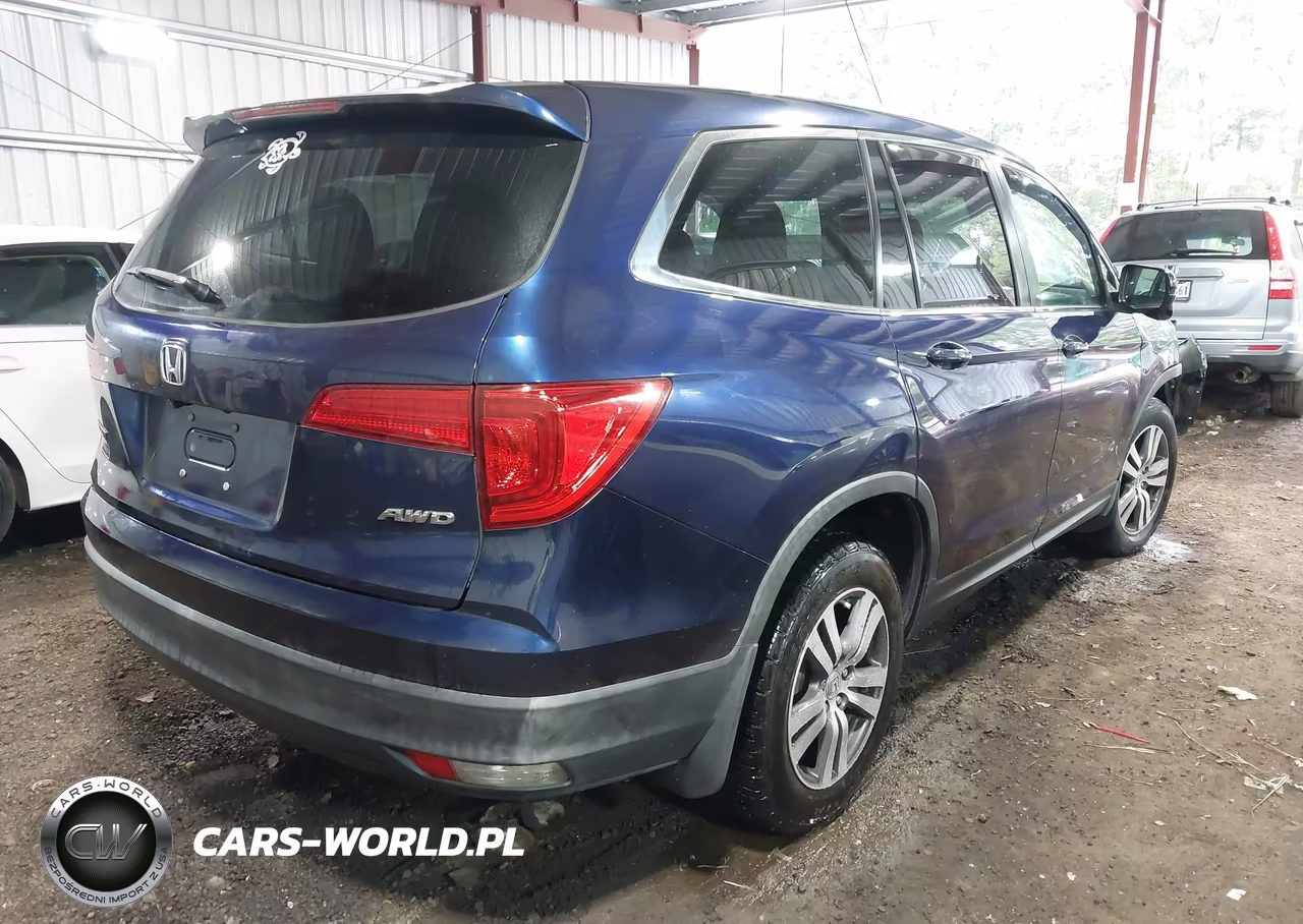 2017 Honda Pilot Ex-L VIN:5FNYF6H80HB069153 - 4