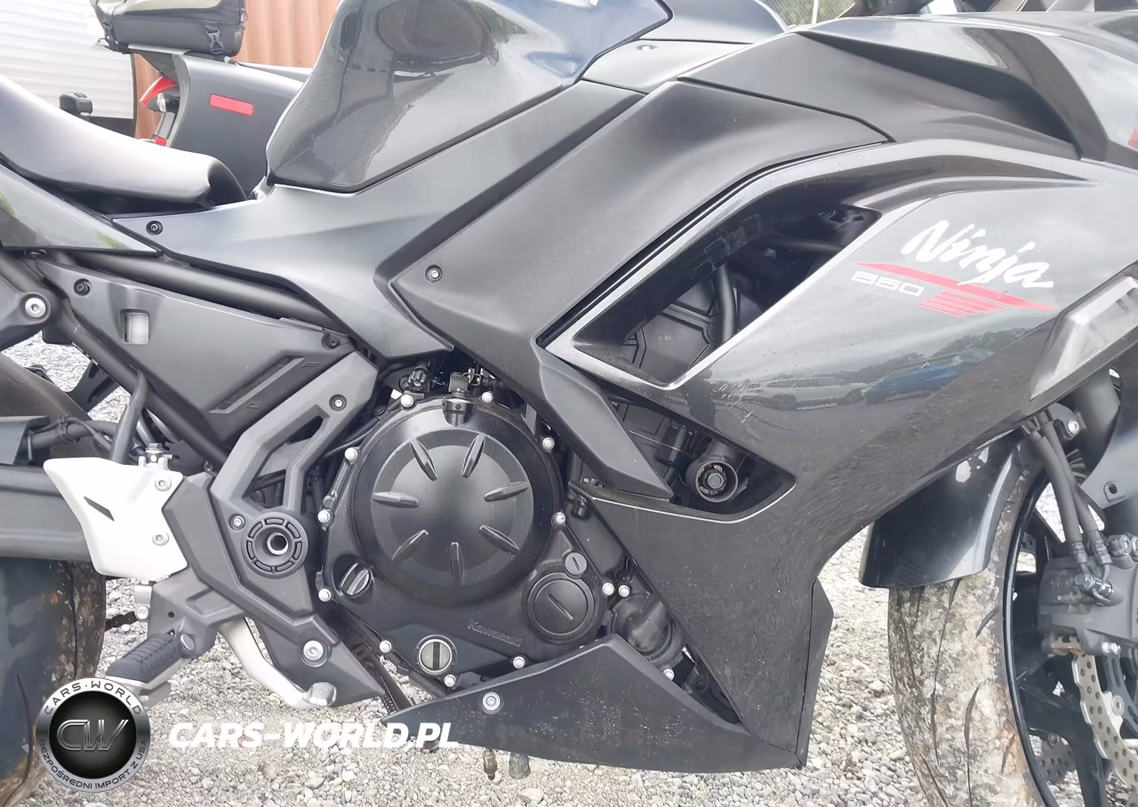 2026 Kawasaki Ex650 R VIN:ML5EXER12TDAG8140 - 8