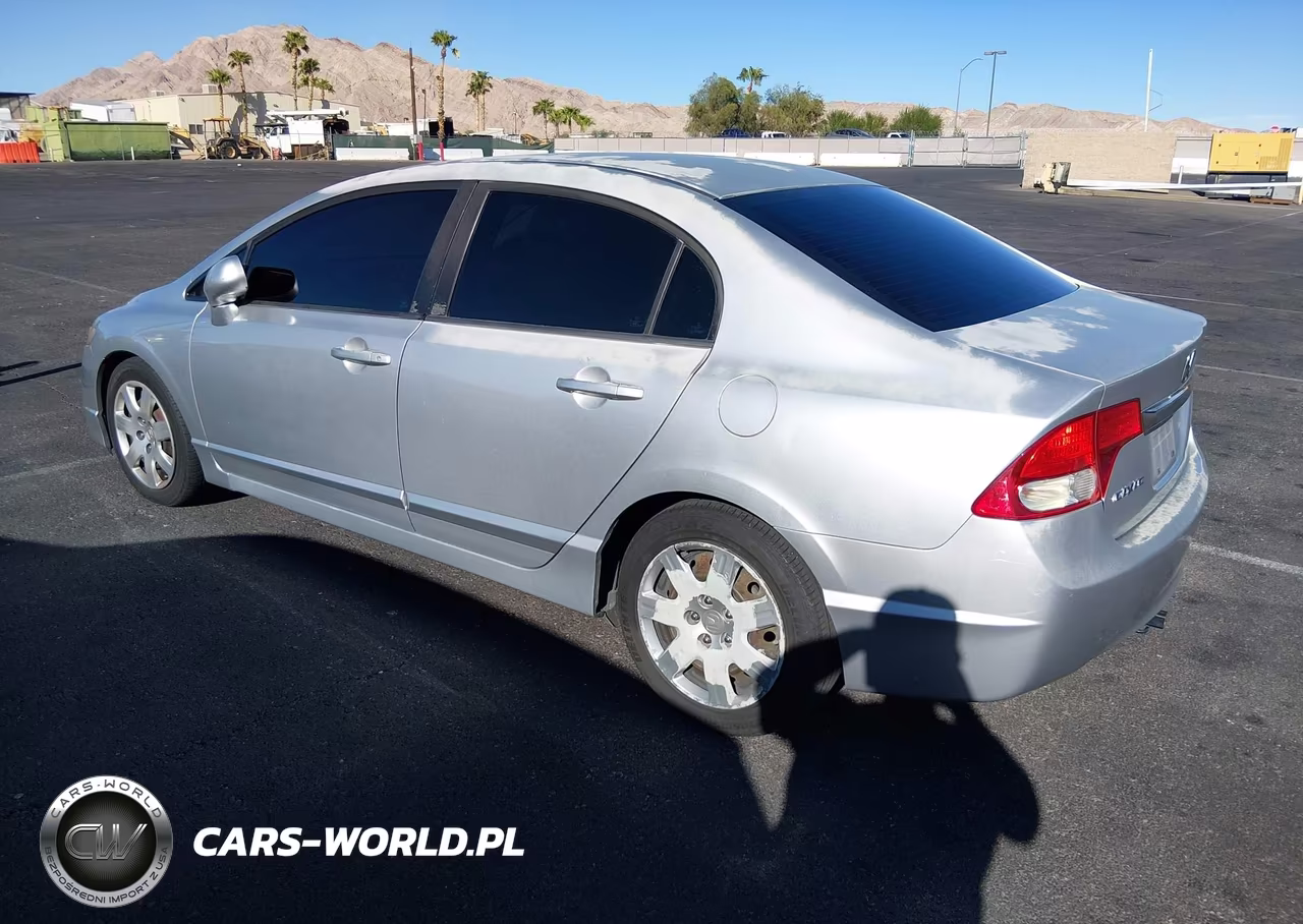 2010 Honda Civic Lx VIN:2HGFA1F55AH316458 - 3