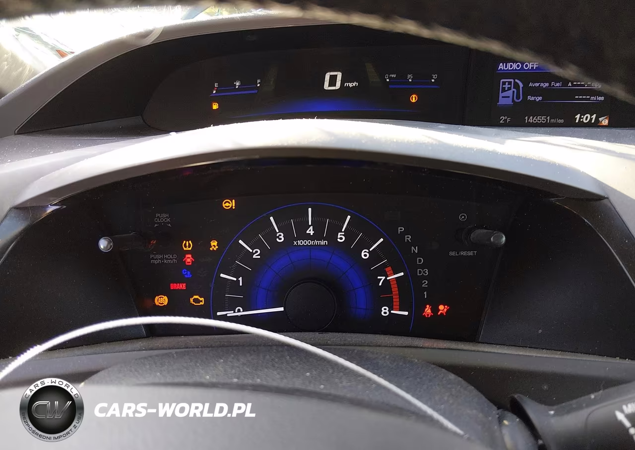 2012 Honda Civic Sdn Ex-L VIN:2HGFB2F9XCH555609 - 7