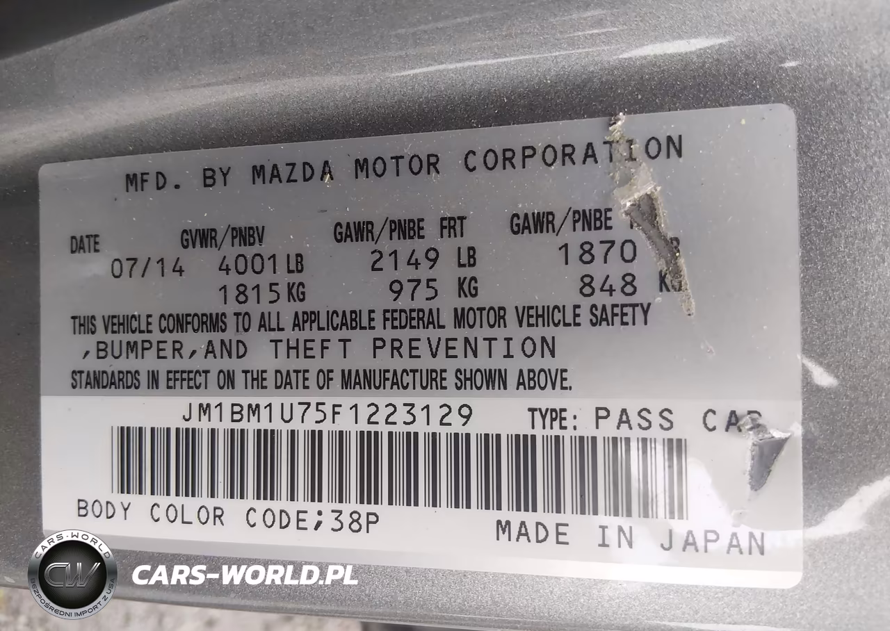 2015 Mazda Mazda3 I Sport VIN:JM1BM1U75F1223129 - 9