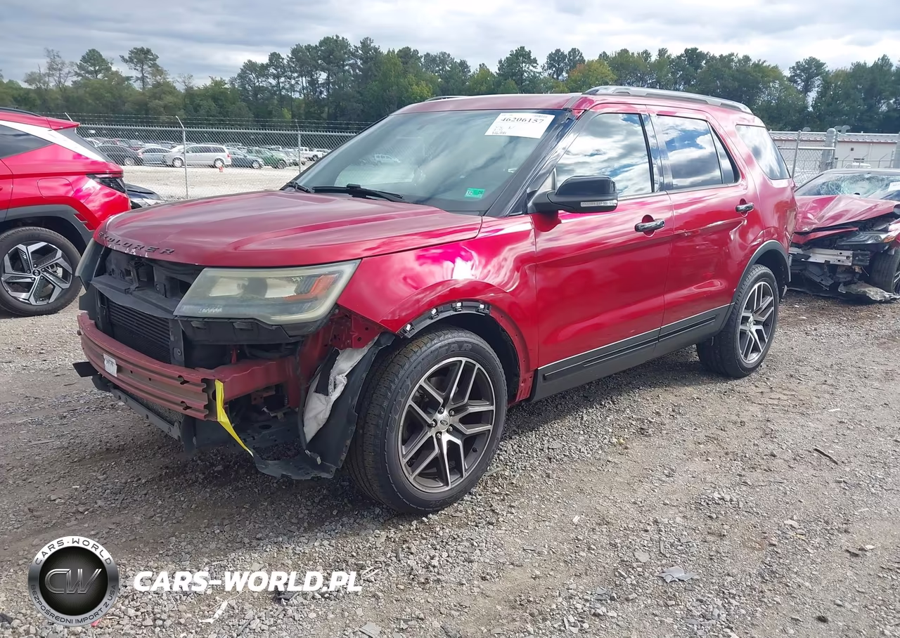 2016 Ford Explorer Sport VIN:1FM5K8GT2GGB91545 - 2
