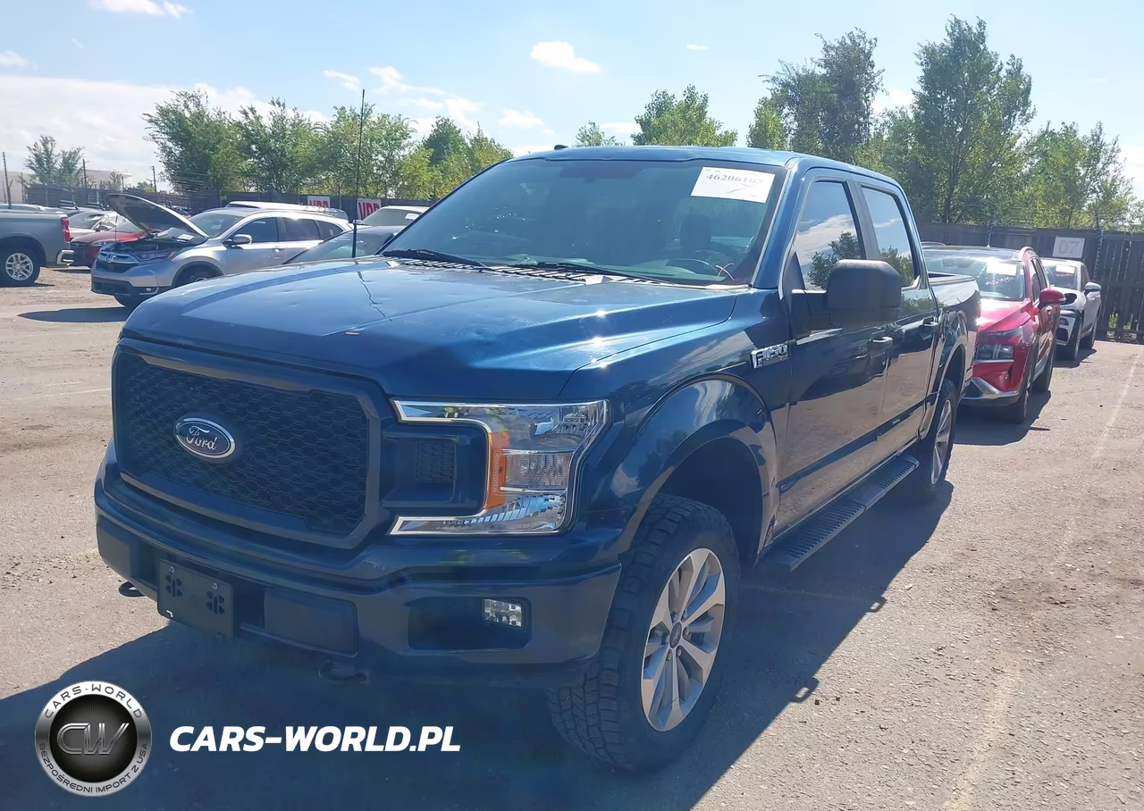 2018 Ford F150 Supercrew VIN:1FTEW1EG4JKD20105 - 2