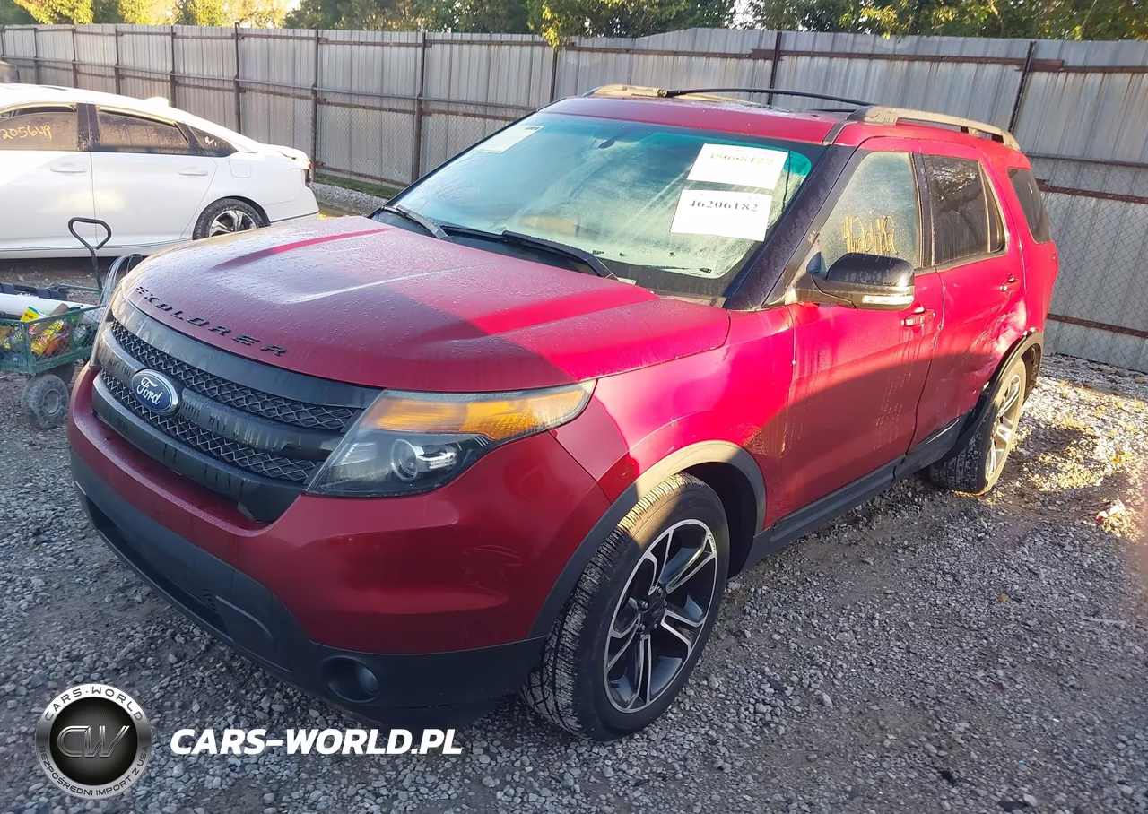 2015 Ford Explorer Sport VIN:1FM5K8GT9FGB90102 - 2