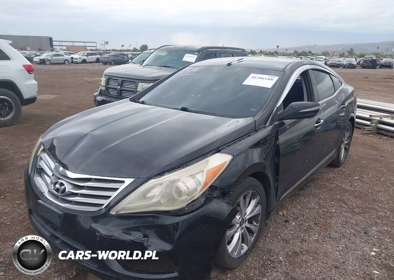 2012 Hyundai Azera VIN:KMHFG4JG0CA127432 - 2