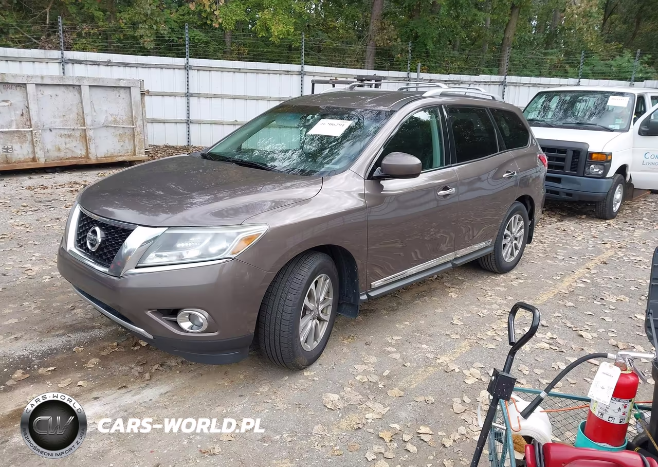 2015 Nissan Pathfinder Sl VIN:5N1AR2MN0FC603299 - 2