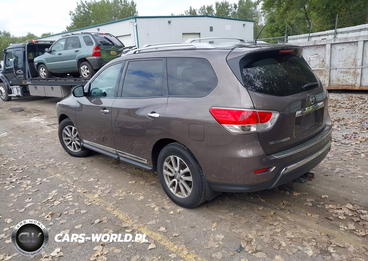 2015 Nissan Pathfinder Sl VIN:5N1AR2MN0FC603299 - 3