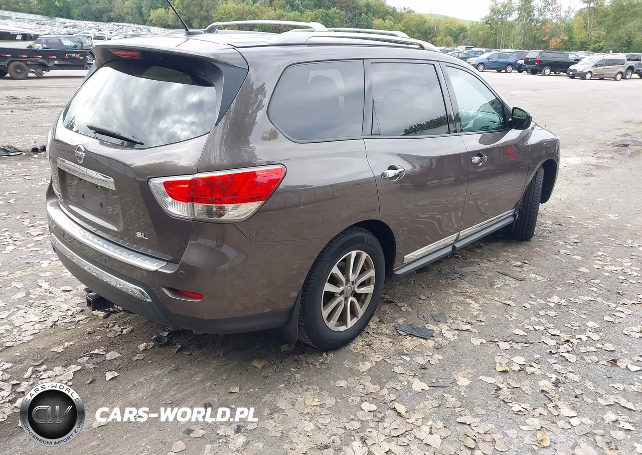 2015 Nissan Pathfinder Sl VIN:5N1AR2MN0FC603299 - 4