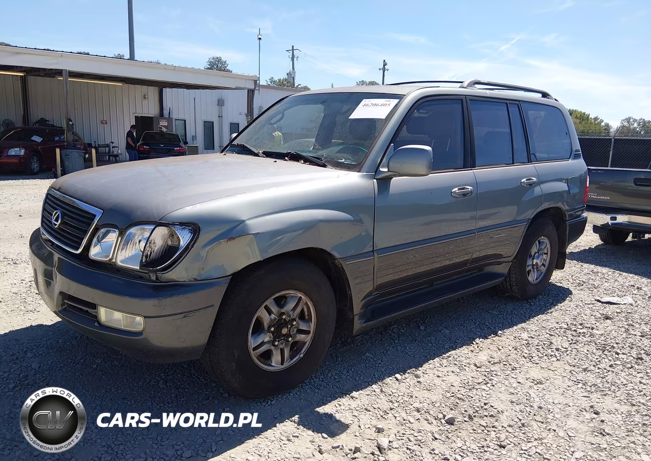 2001 Lexus Lx 470 VIN:JTJHT00W813506817 - 2