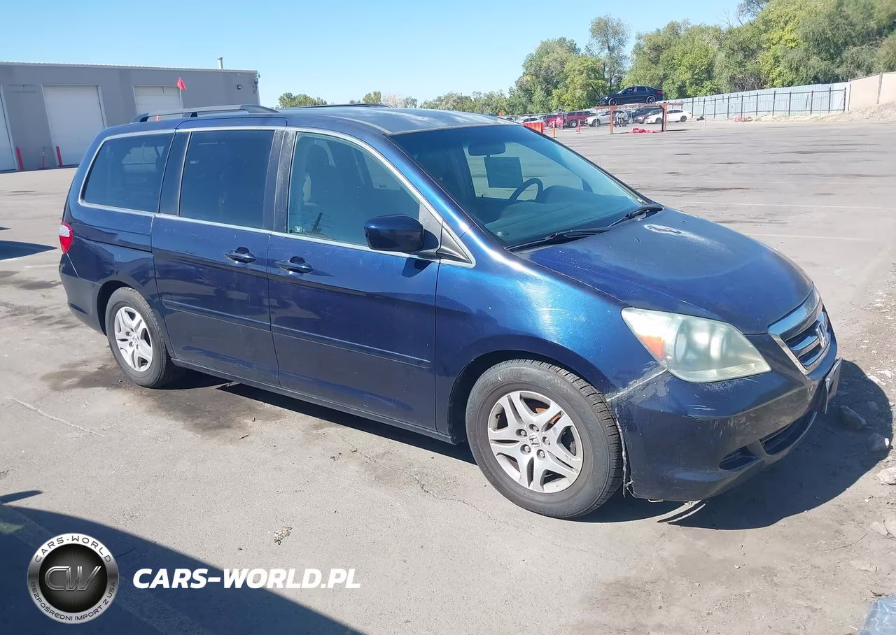 2006 Honda Odyssey Ex VIN:5FNRL38496B058142 - 1