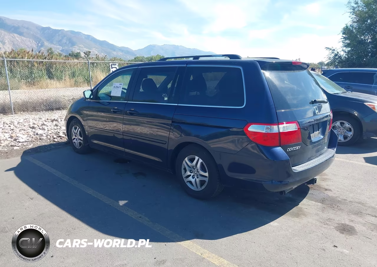 2006 Honda Odyssey Ex VIN:5FNRL38496B058142 - 3