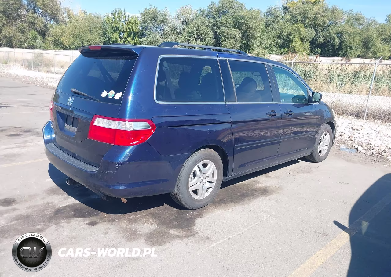 2006 Honda Odyssey Ex VIN:5FNRL38496B058142 - 4