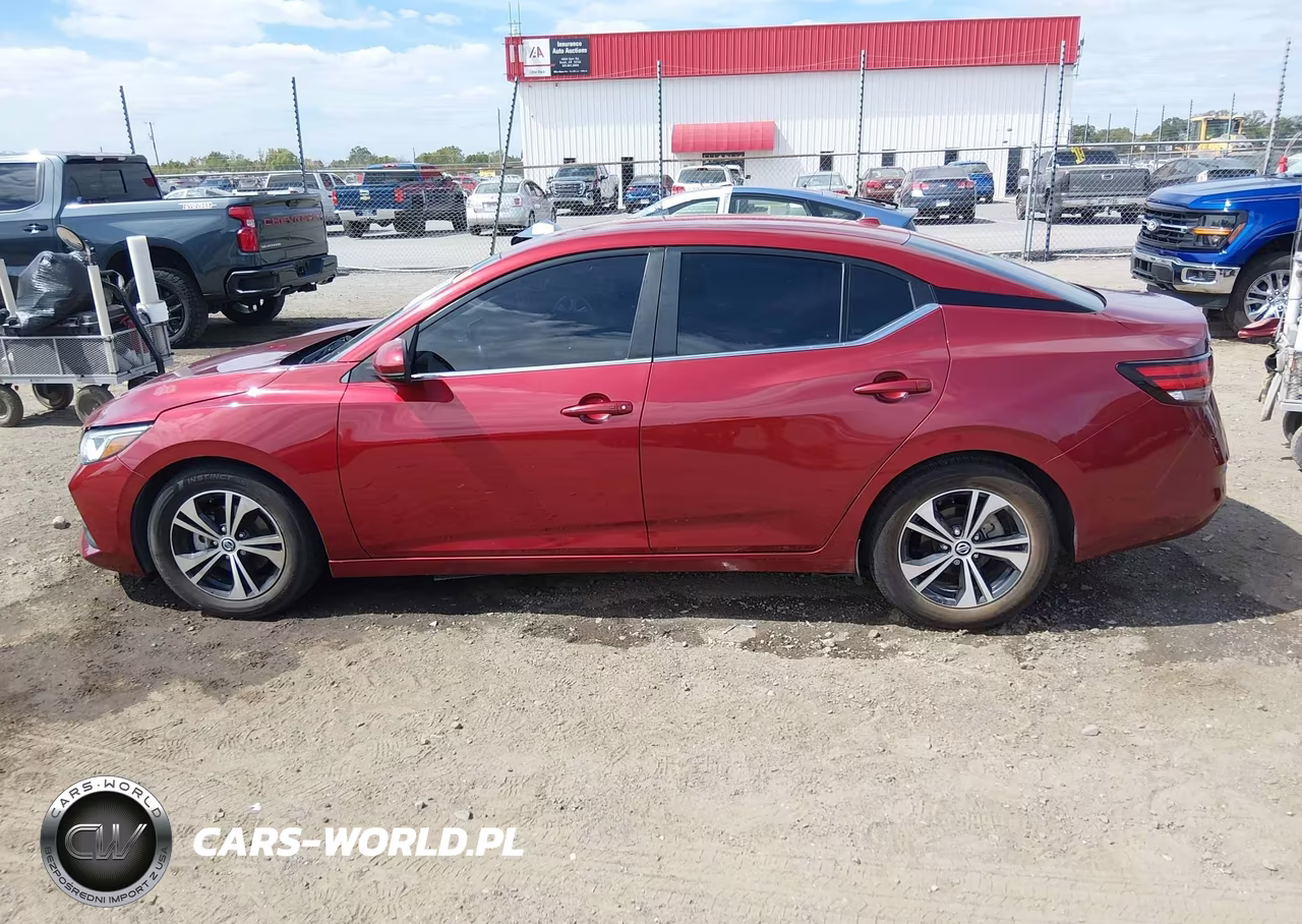 2020 Nissan Sentra Sv Xtronic Cvt VIN:3N1AB8CV7LY203534 - 14