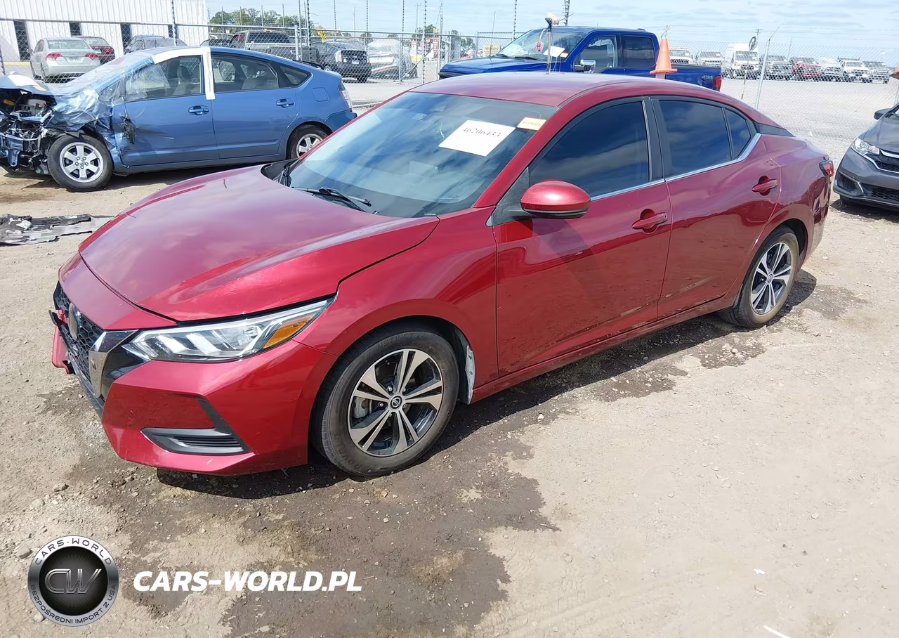 2020 Nissan Sentra Sv Xtronic Cvt VIN:3N1AB8CV7LY203534 - 2