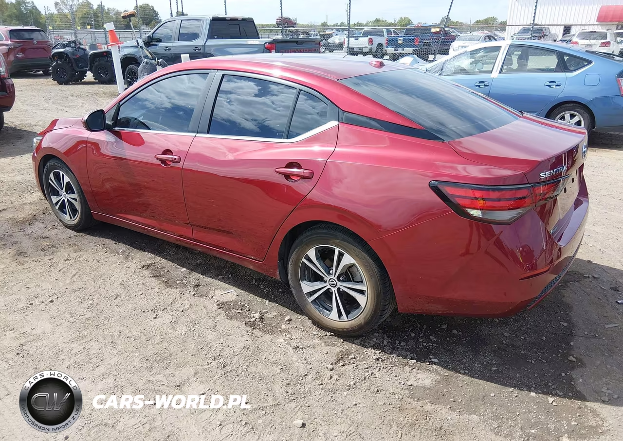 2020 Nissan Sentra Sv Xtronic Cvt VIN:3N1AB8CV7LY203534 - 3