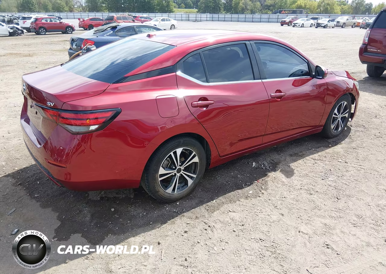 2020 Nissan Sentra Sv Xtronic Cvt VIN:3N1AB8CV7LY203534 - 4