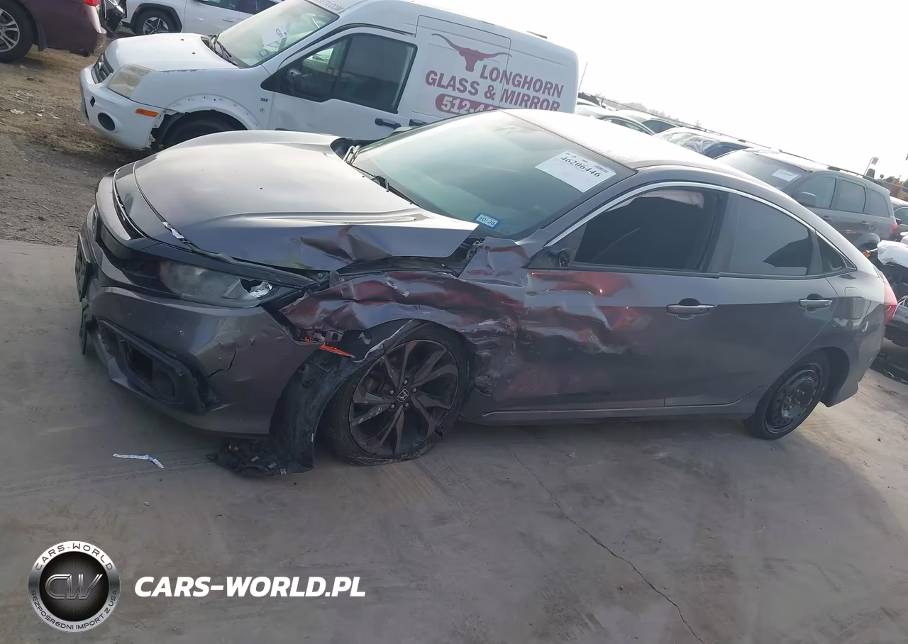 2019 Honda Civic Sport VIN:19XFC2F80KE051552 - 15