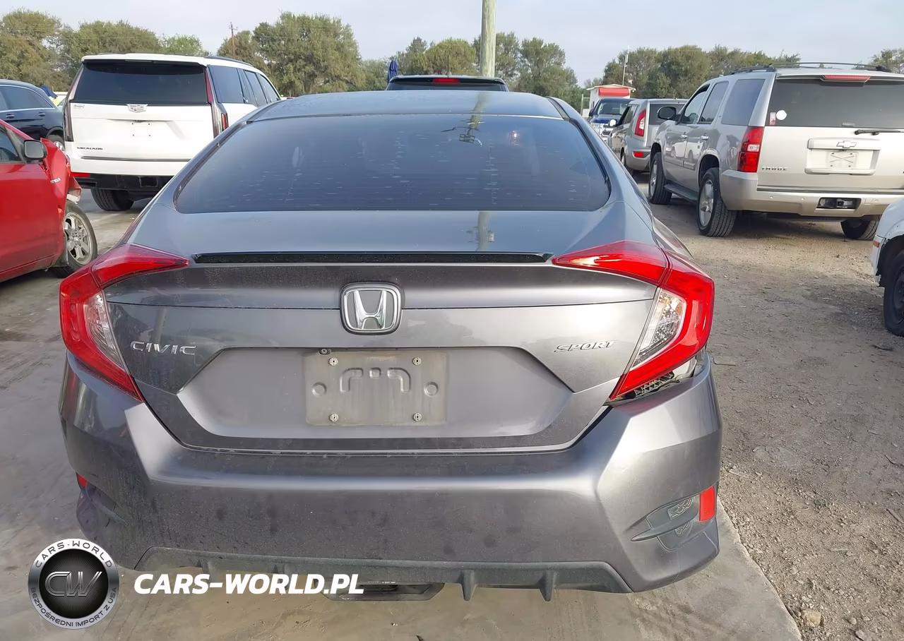 2019 Honda Civic Sport VIN:19XFC2F80KE051552 - 17