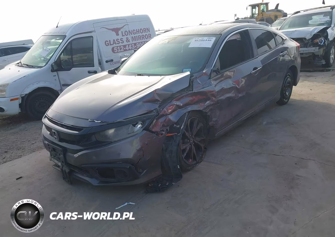 2019 Honda Civic Sport VIN:19XFC2F80KE051552 - 2