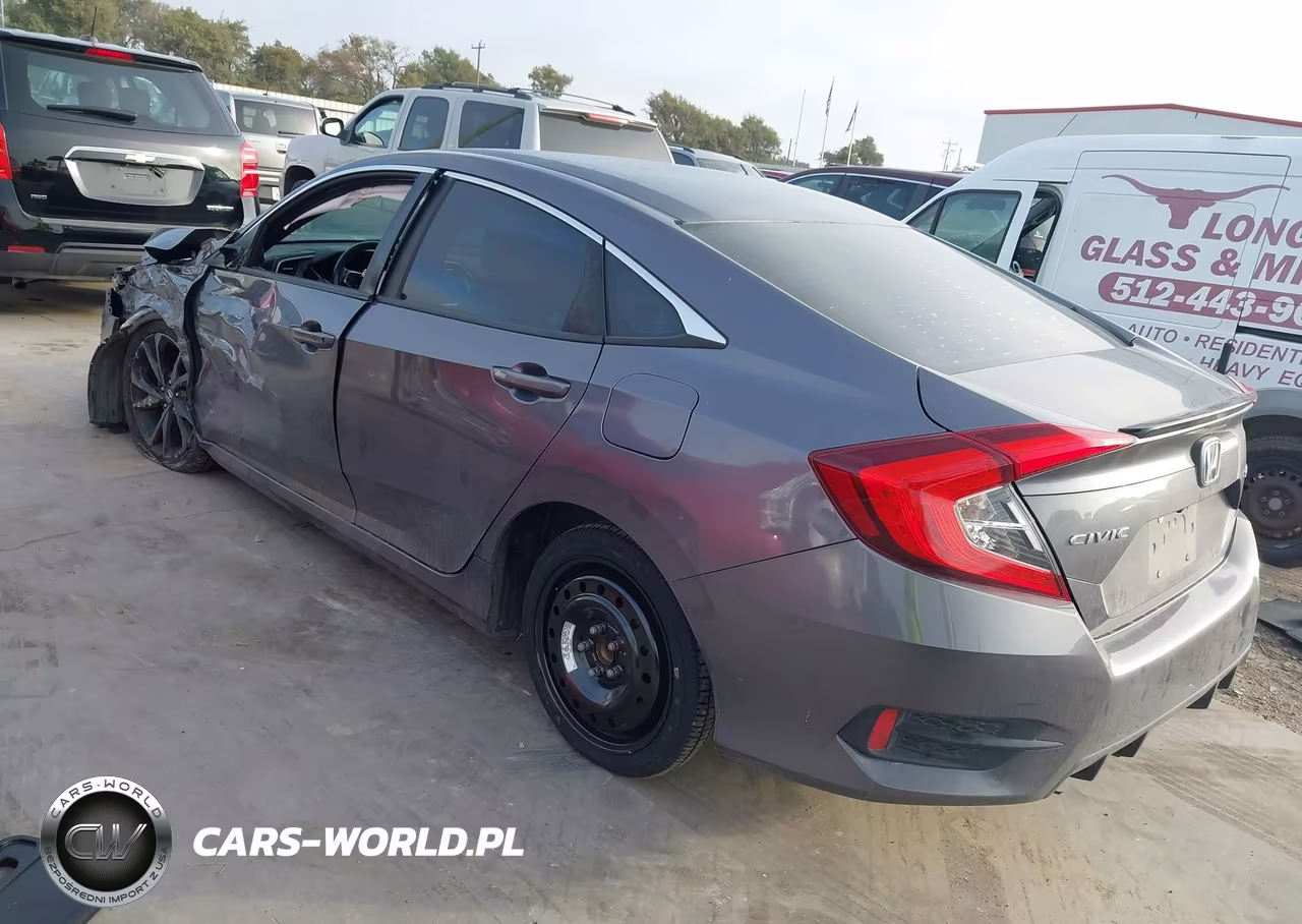 2019 Honda Civic Sport VIN:19XFC2F80KE051552 - 3