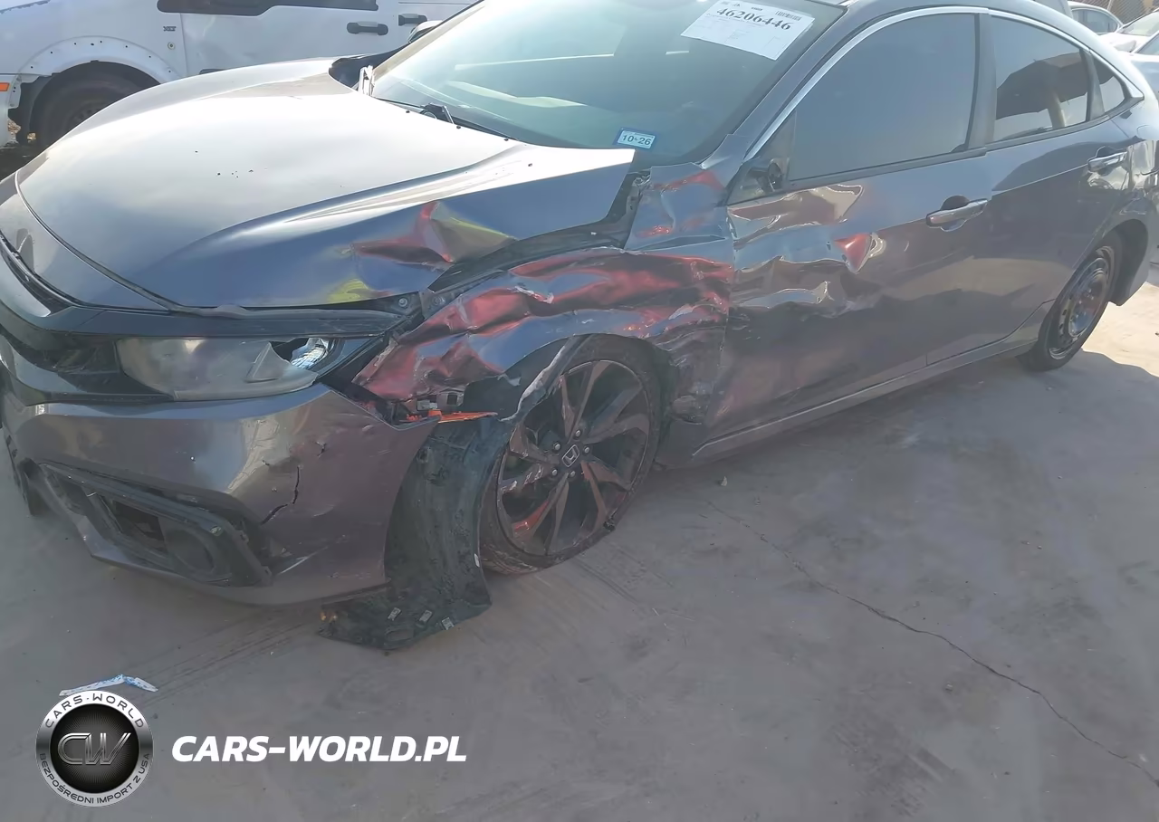 2019 Honda Civic Sport VIN:19XFC2F80KE051552 - 6