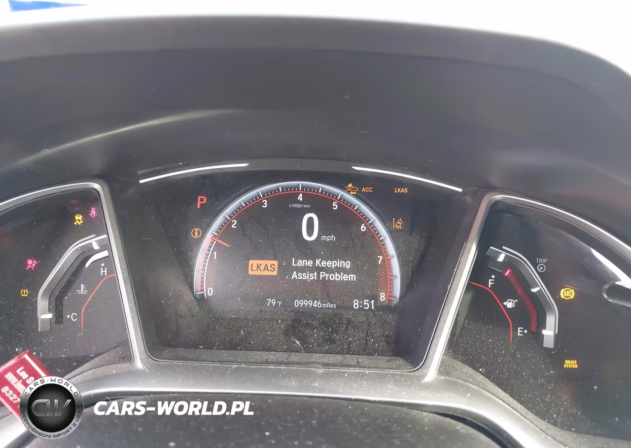 2019 Honda Civic Sport VIN:19XFC2F80KE051552 - 7