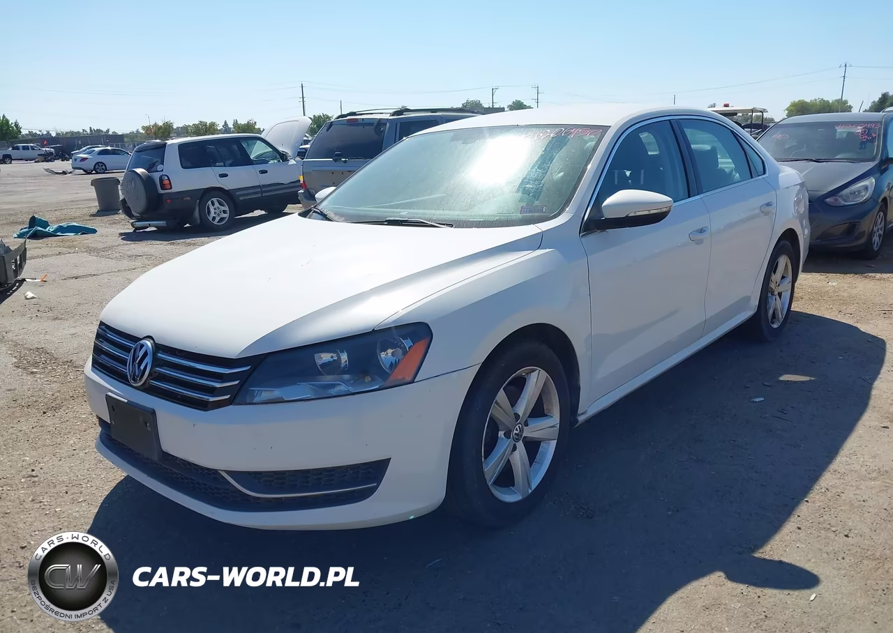 2012 Volkswagen Passat 2.5L Se VIN:1VWBP7A37CC034362 - 2