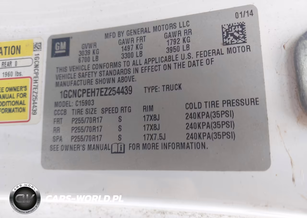 2014 Chevrolet Silverado 1500 Work Truck VIN:1GCNCPEH7EZ254439 - 9